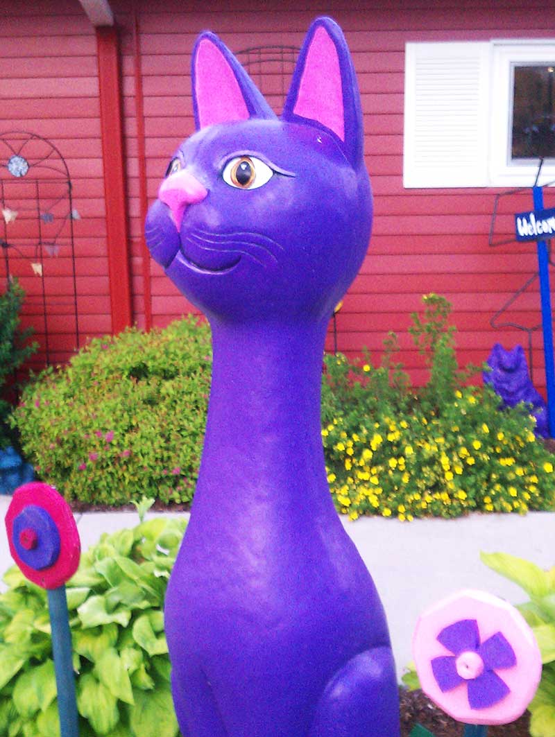 jelly cat purple cat